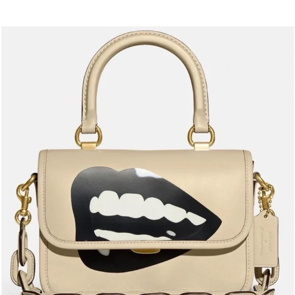 Coach x Tom Wesselman top handle Rogue bag